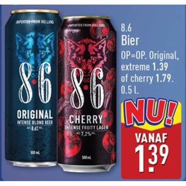 8.6 Bier
