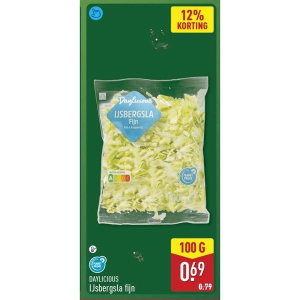 Daylicious Ijsbergsla fijn