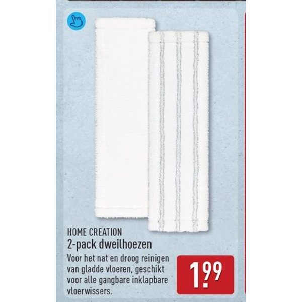 2-pack dweilhoezen