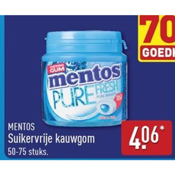 Mentos Suikervrije kauwgom