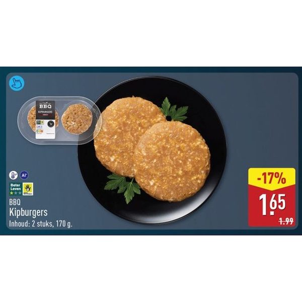 BBQ Kipburgers