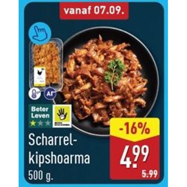 Scharrel-kipshoarma