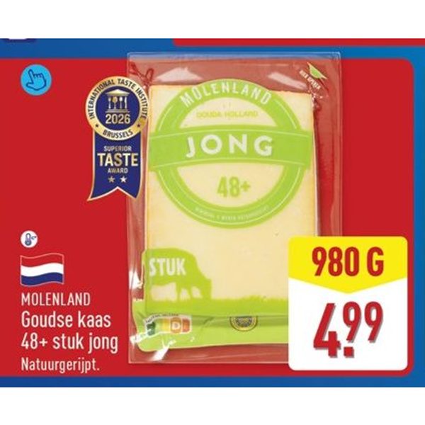 Molenland Goudse kaas 48+ stuk jong