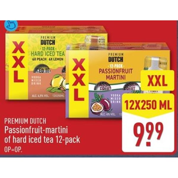 Hard Iced Tea / Passionfruit Martini 12-pack