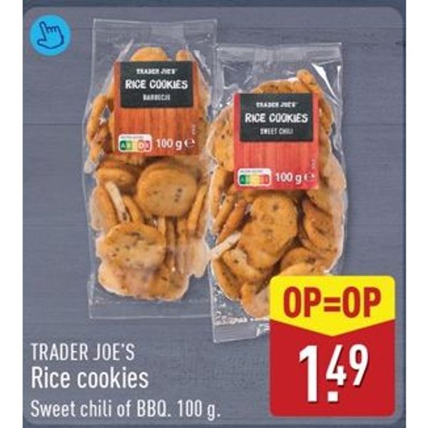 Rice cookies