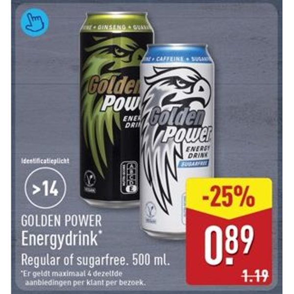 Golden Power Energydrink