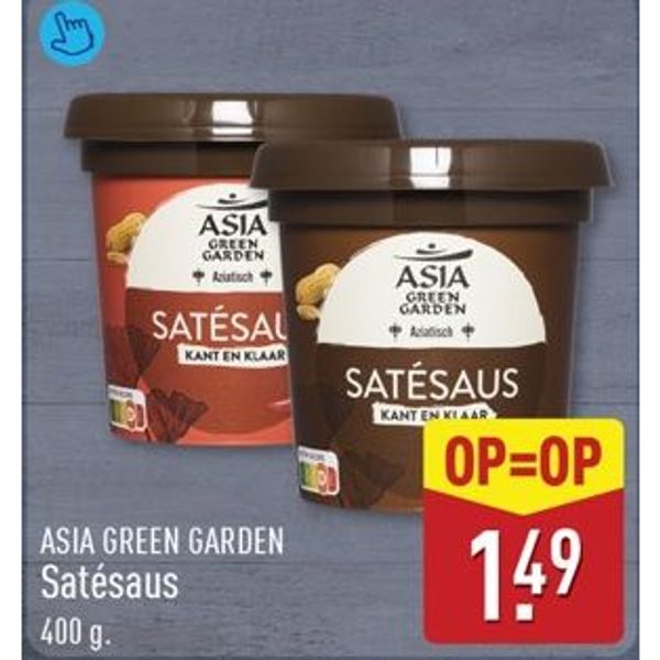 Asia Green Garden Satésaus
