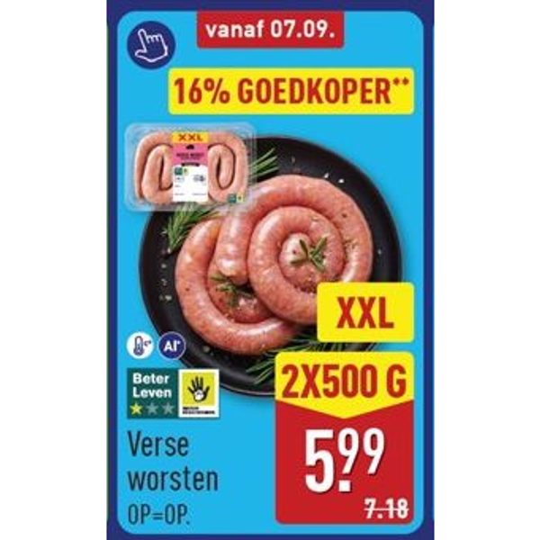 Verse worsten