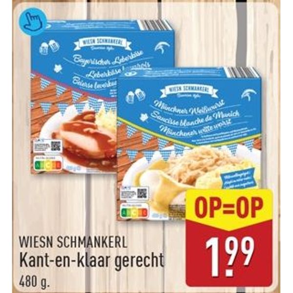Wiesn Schmankerl kant-en-klaar gerecht