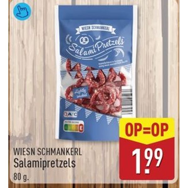 Wiesn Schmankerl Salamipretzels
