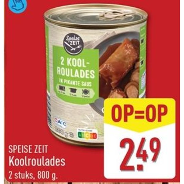 Speise Zeit Koolroulades