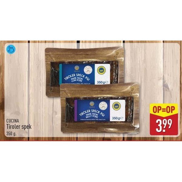 Cucina Tiroler spek