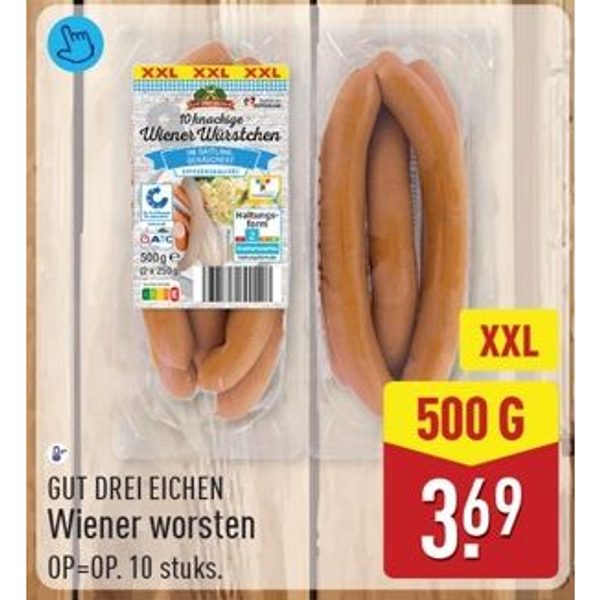 Gut Drei Eichen Wiener worsten