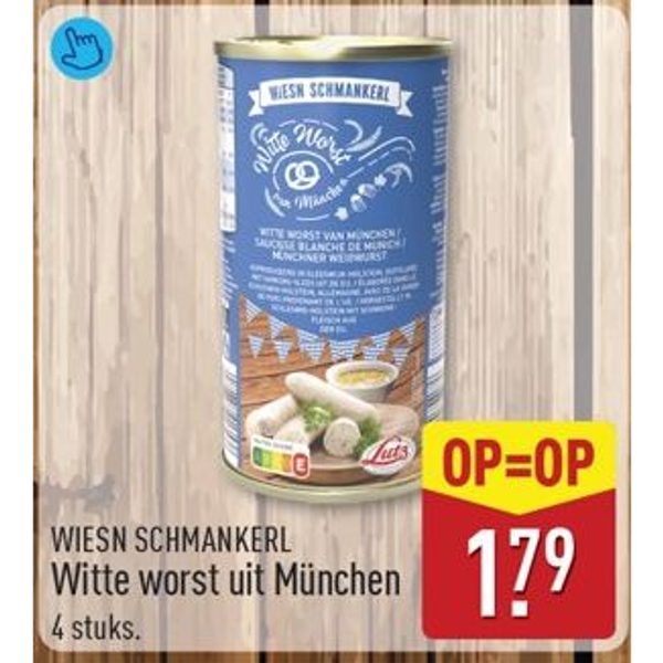 Wiesn Schmankerl Witte worst