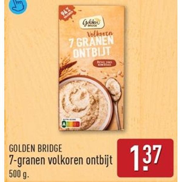 Golden Bridge 7-granen volkoren ontbijt