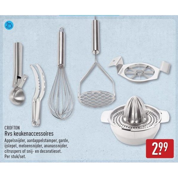Crofton Rvs keukenaccessoires