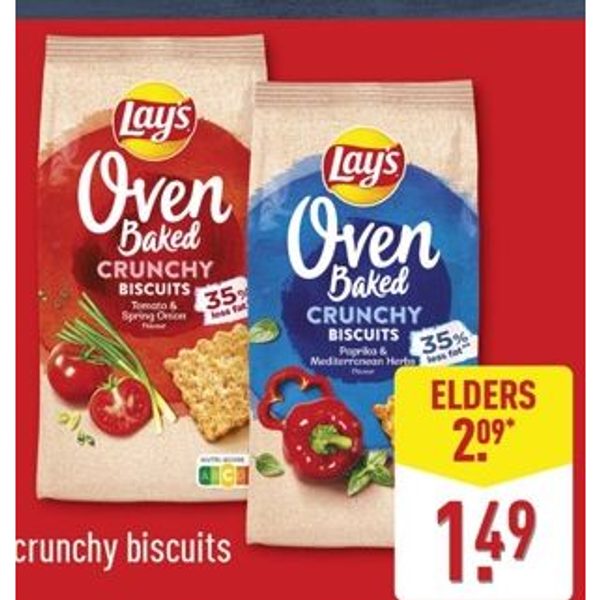 Lay's Oven baked crunchy biscuits