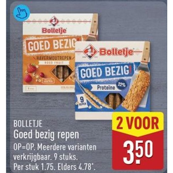Bolletje Goed bezig repen