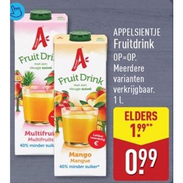 Appelsientje Fruitdrink