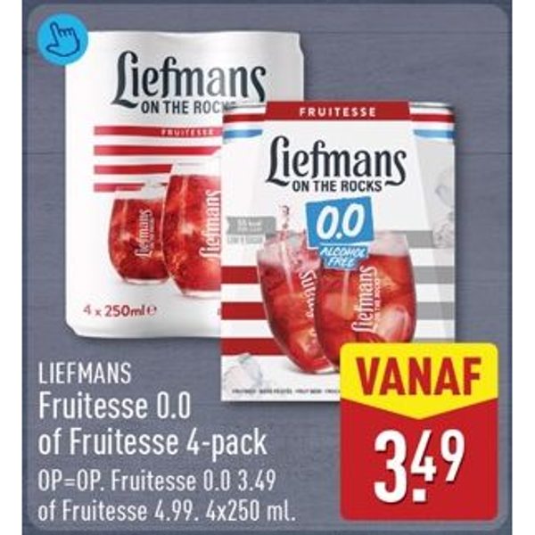 Liefmans Fruitesse 0.0 of Fruitesse 4-pack