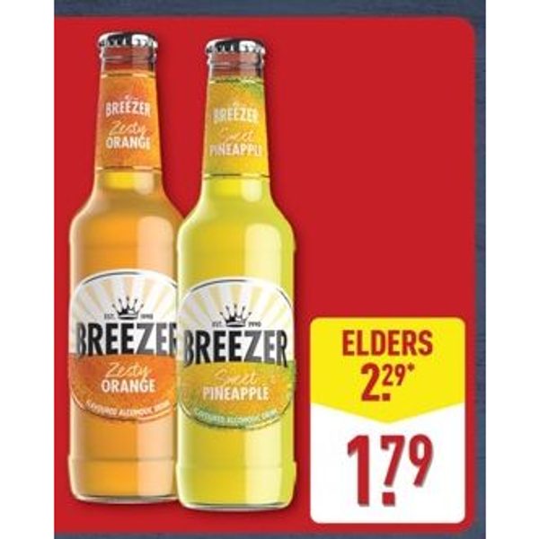 Breezer Zesty Orange / Sweet Pineapple