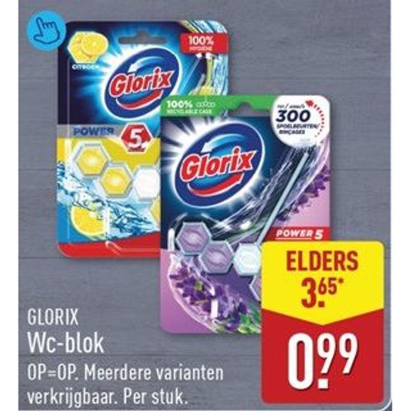 Glorix wc-blok