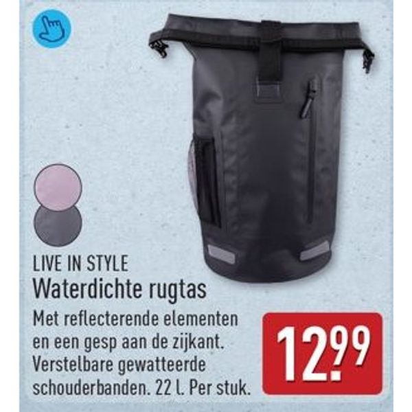 Waterdichte rugtas