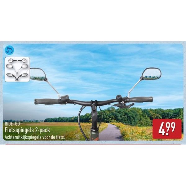 RIDE+GO Fietsspiegels 2-pack