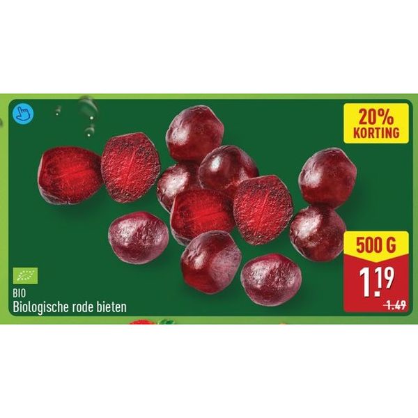 Biologische rode bieten
