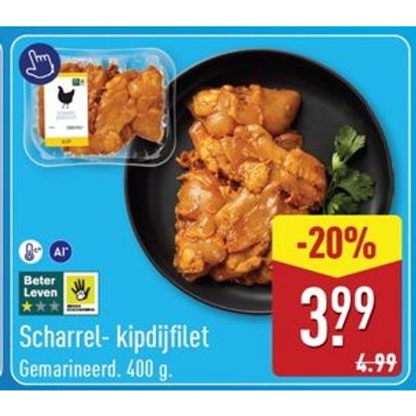 Scharrel-kipdijfilet