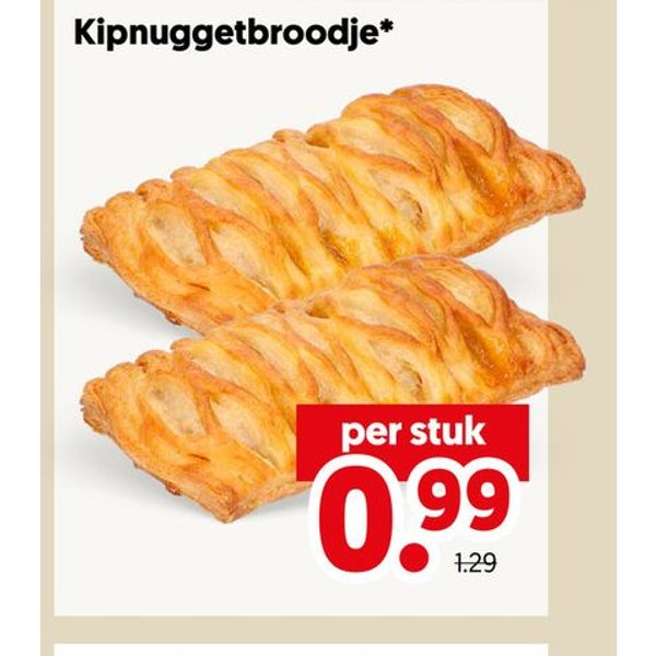 Kipnuggetbroodje