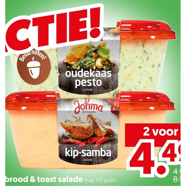 Johma brood & toast salade