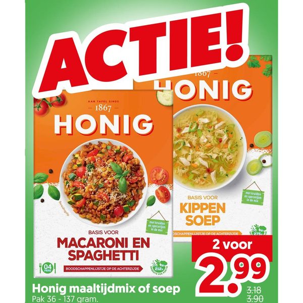 Honig maaltijdmix of soep