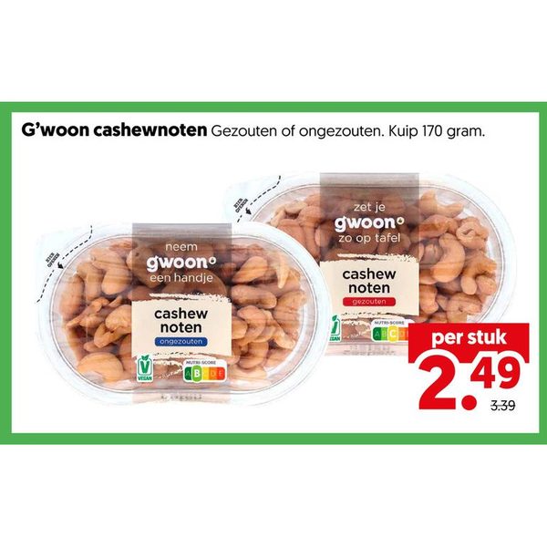 G'woon cashewnoten