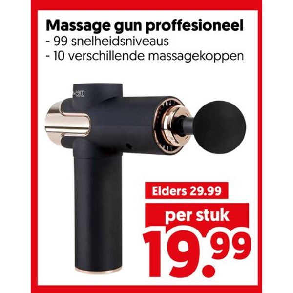 Massage gun proffesioneel