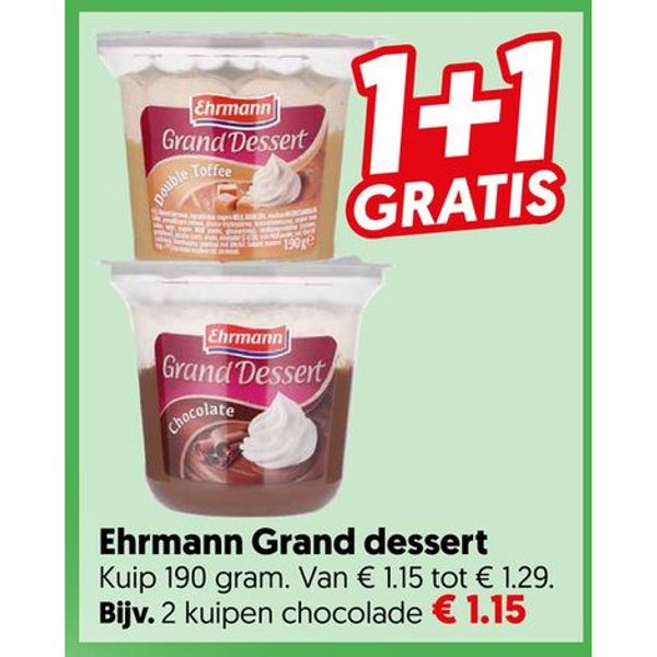 Ehrmann Grand dessert