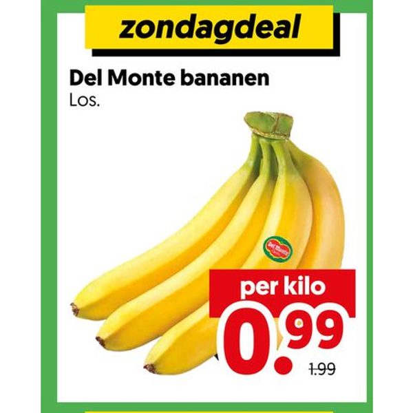 Del Monte bananen