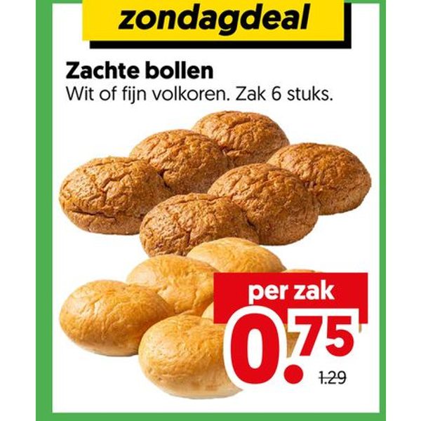 Zachte bollen