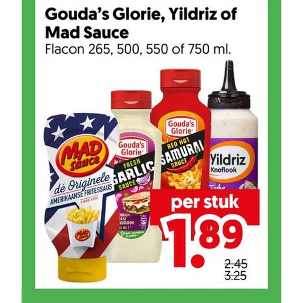 Sauzen (Gouda's Glorie, Yildriz of Mad Sauce)