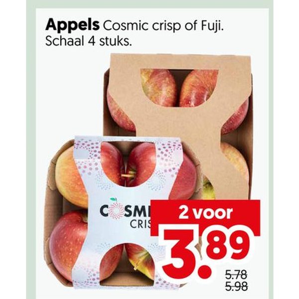 Appels Cosmic crisp of Fuji