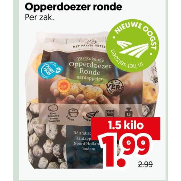 Opperdoezer ronde aardappelen