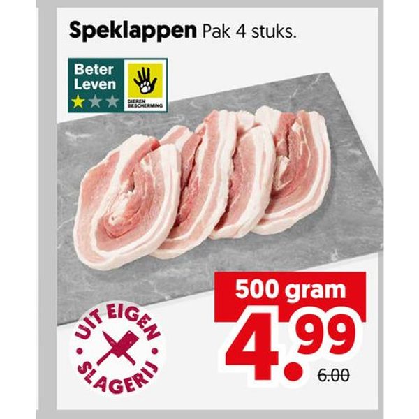 Speklappen