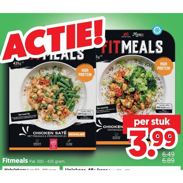 Fitmeals kant-en-klaarmaaltijden