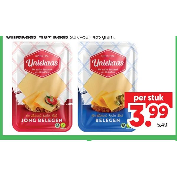Uniekaas 48+ kaas