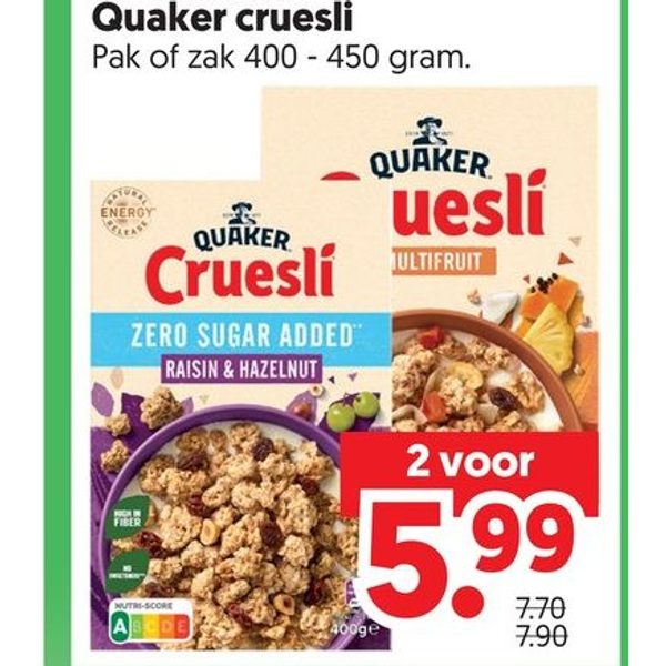 Quaker Cruesli