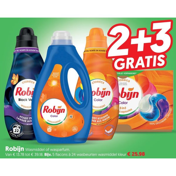 Robijn Wasmiddel of wasparfum