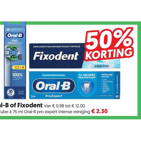 Oral-B of Fixodent