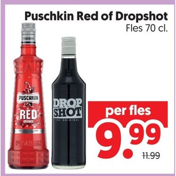 Puschkin Red of Dropshot