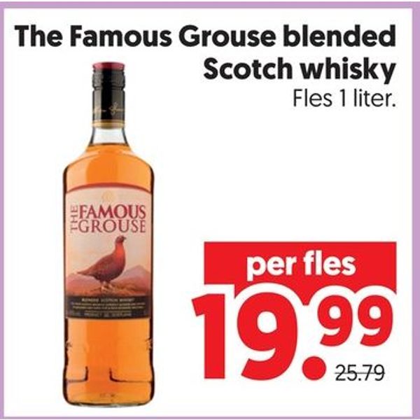 The Famous Grouse blended Scotch whisky