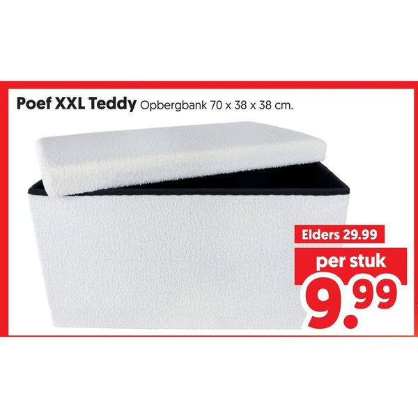 Poef XXL Teddy